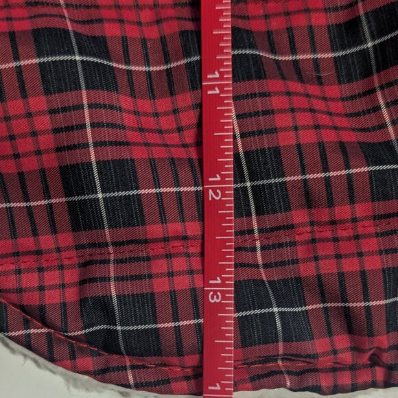 Dog Vest - Red and Black Plaid - Picture 4 of 5